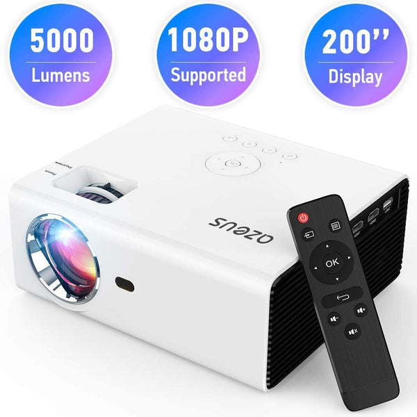 Mini Projector with 5000 Lux, 1080P (RD-822)