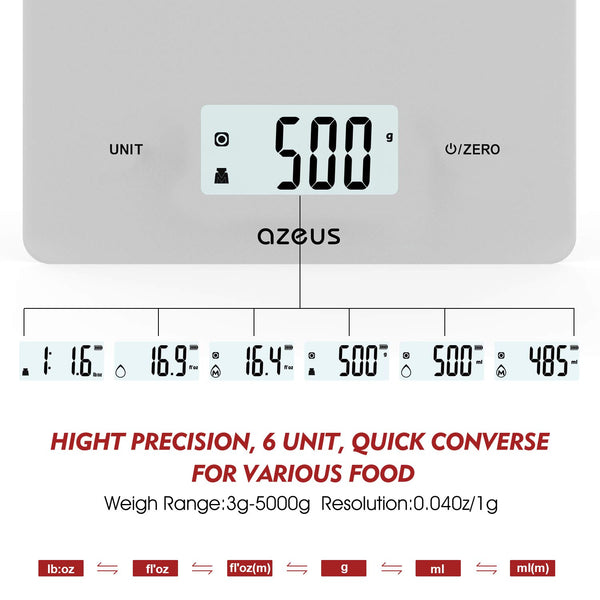 Food Scale with USB Rechargeable